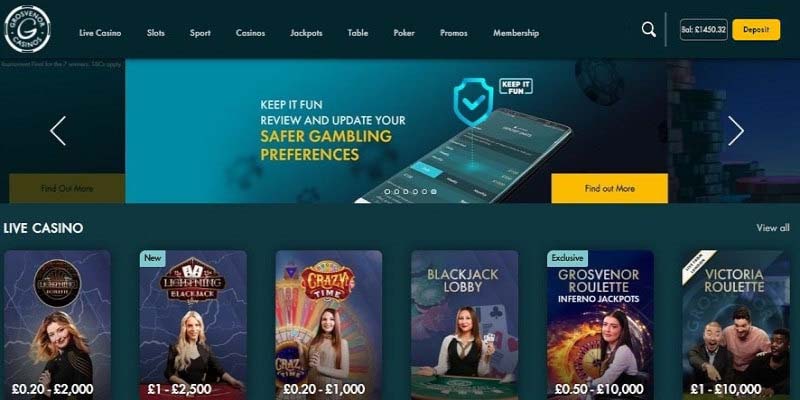 evolution casino games online