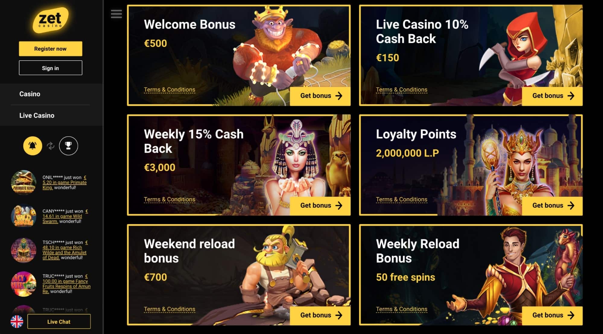 zet casino withdrawal