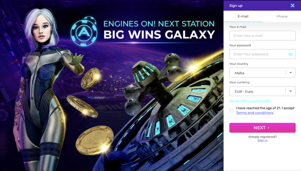 online casino h