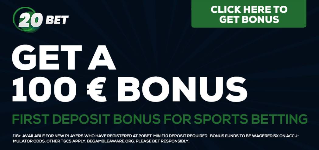20bet promo code