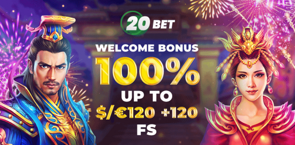 20bet bonus code