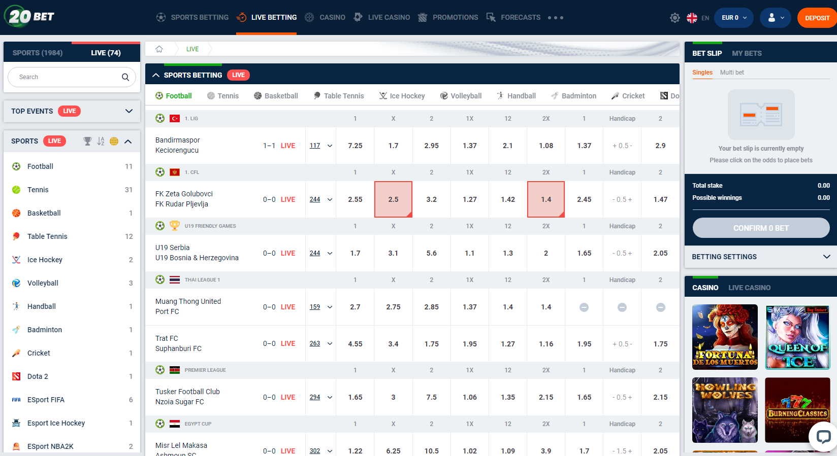 20bet casino no deposit bonus code