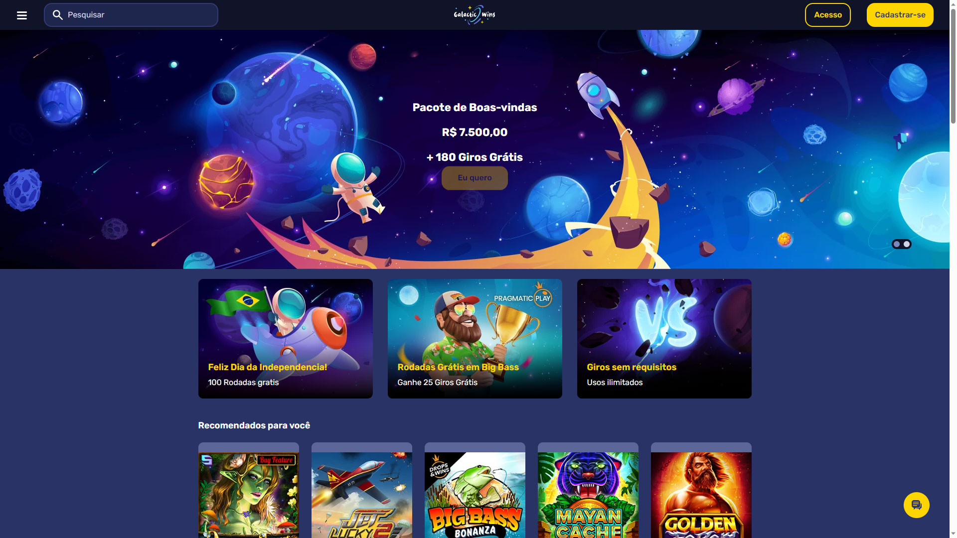 galactic wins