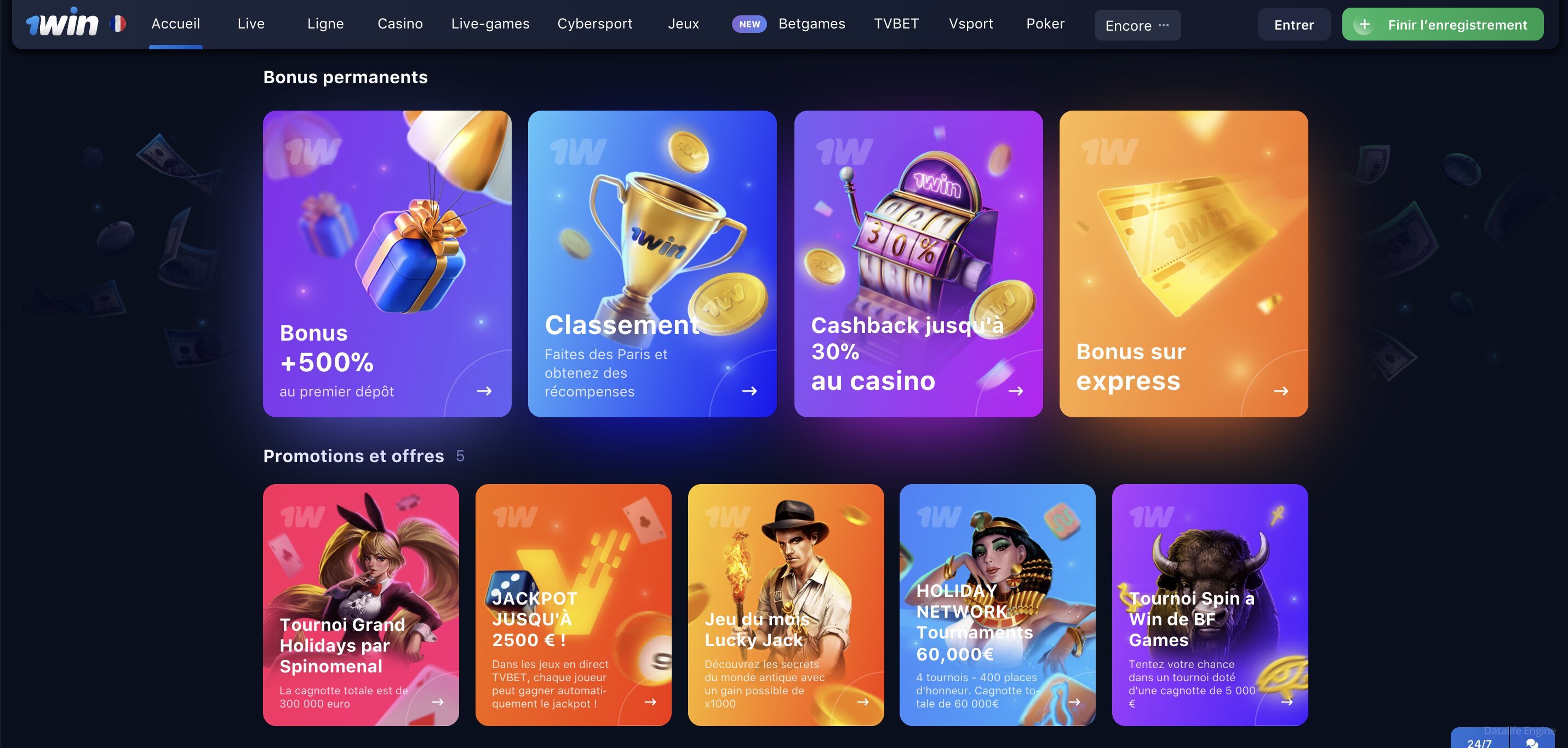 1 win app login