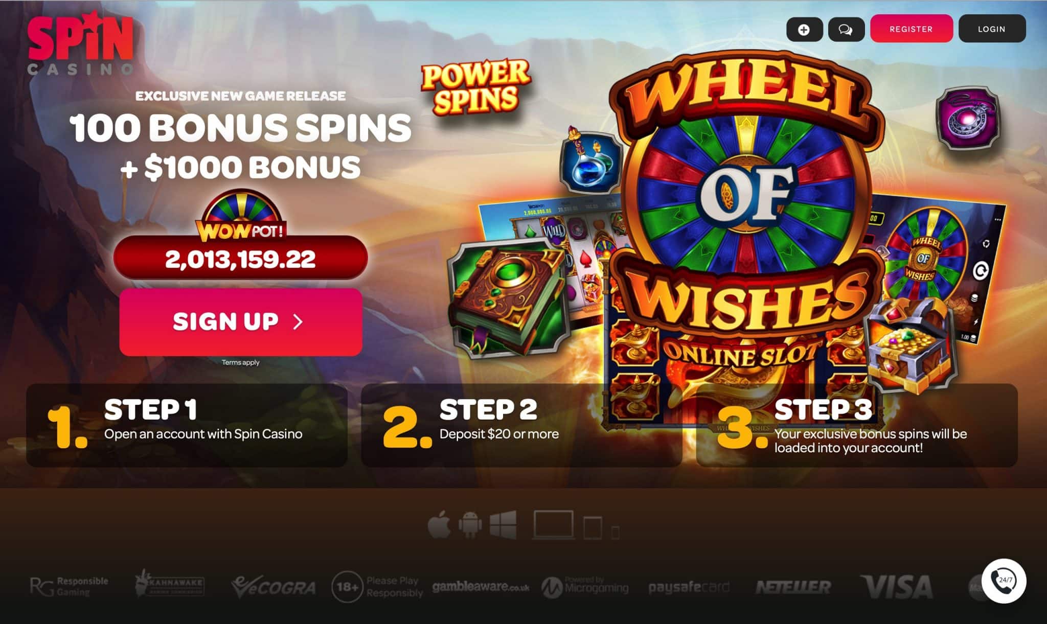1win online
